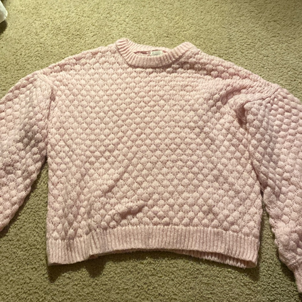 Pink sweater